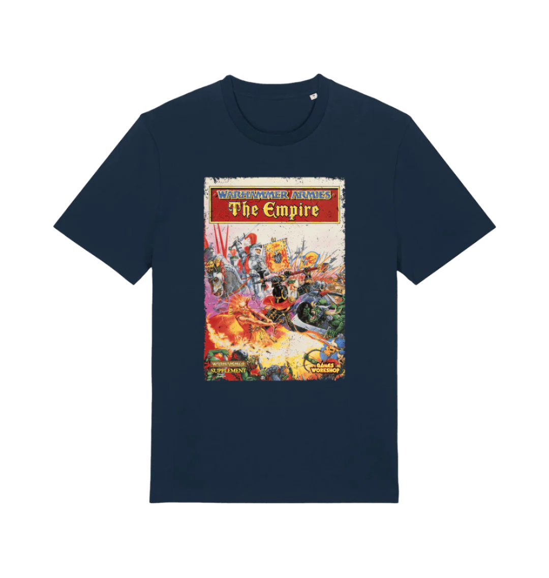 French Navy Printed T-shirt